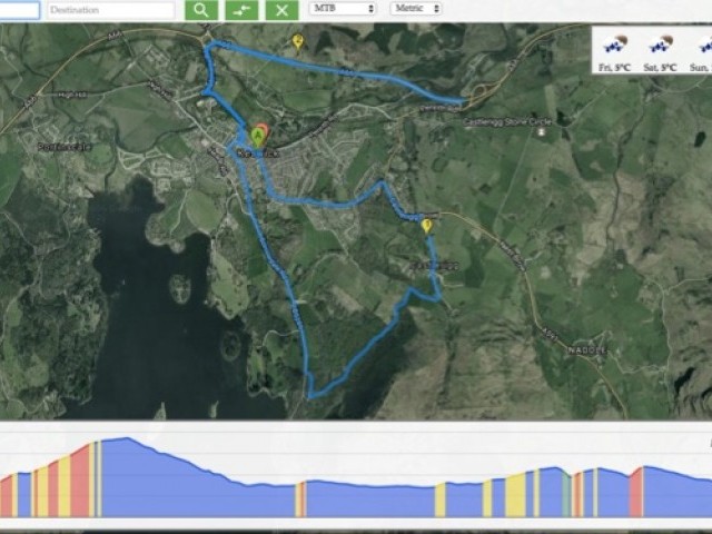 BikeRoll - Free Bike Route Planning Site