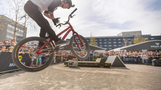 Danny MacAskill And Drop And Roll Team At Ride London