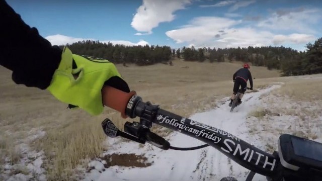 Riding Hall Ranch in The Snow