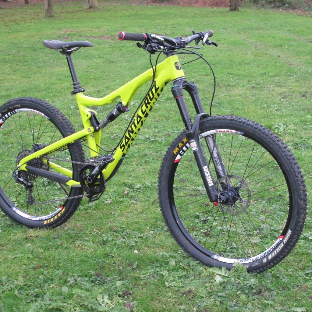 santa cruz bronson bike