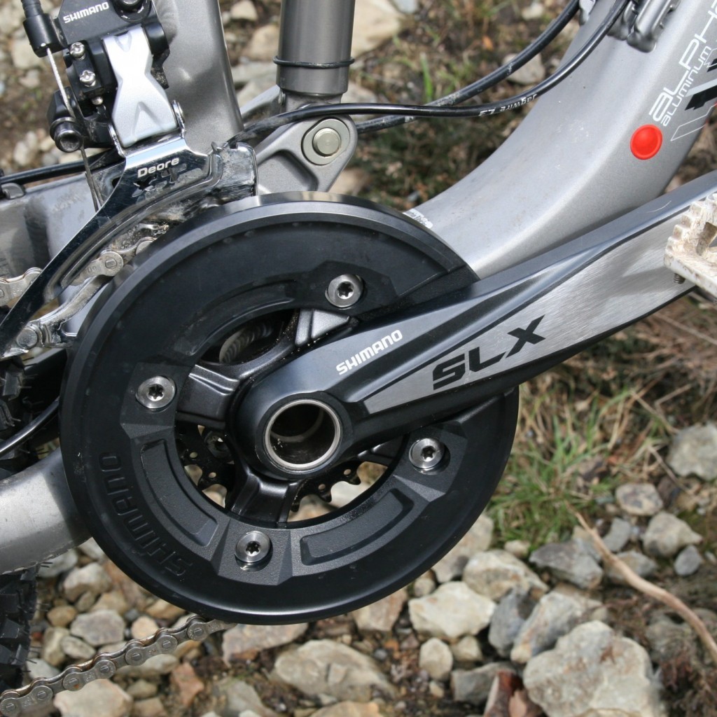 shimano deore double crankset