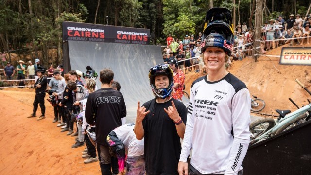 German Fedko banks second at Crankworx Cairns Slopestyle