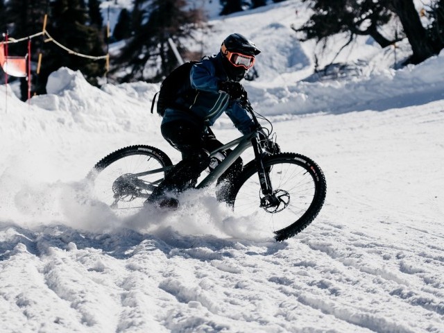 Riding on Snow