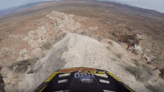 Logan Binggeli's first run at the 2015 Red Bull Rampage.