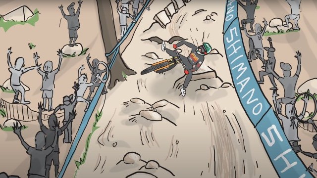 Video: Greg Minnaar's Val Di Sole Crash, Animated