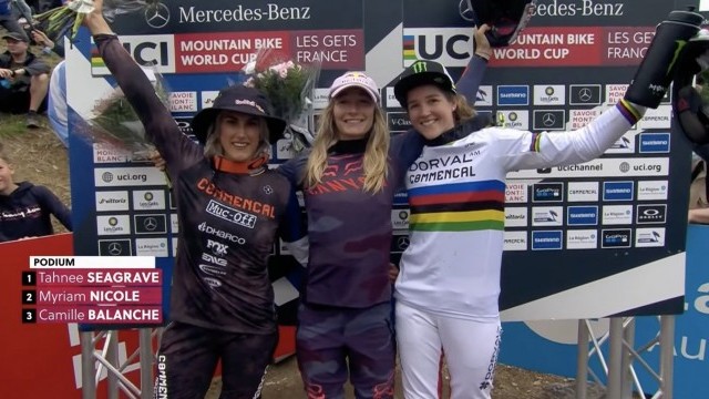Round 4 - Women Elite DHI Les Gets Highlights | 2021 Mercedes-Benz UCI MTB World Cup