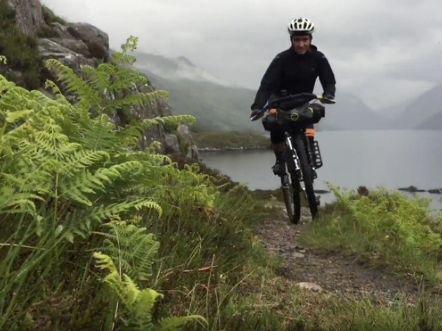 The West Highland Rover - An Adventure By Bike & Train