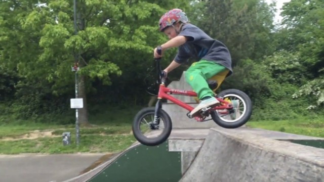 Harry: 6 Year Old Beast On A Bike