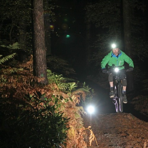 Night Riding Mountain Bike Technique