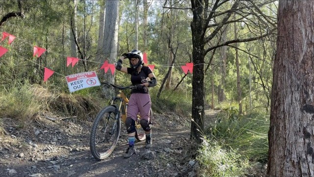 VIDEO - New trails worth $4.3M. Except we're too scared to ride them...