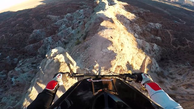 Claudio Caluori's Helmet Cam: Red Bull Rampage 2015