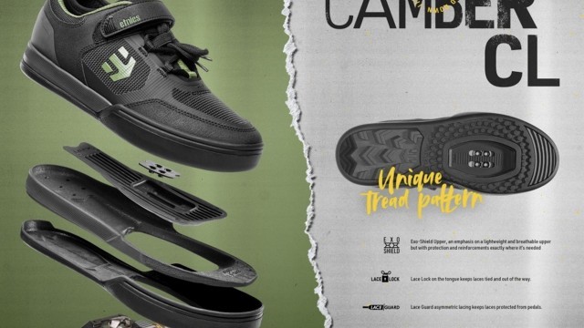 Etnies Delivers Clipless MTB Shoe - The Camber CL