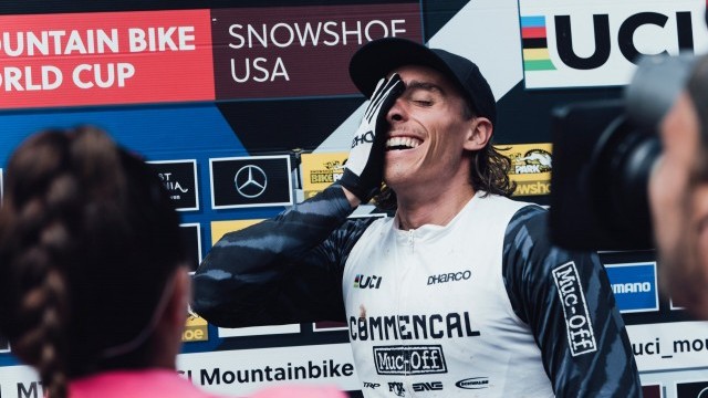 UCI MTB DH World Cup: Balanche and Pierron master muddy Snowshoe downhill