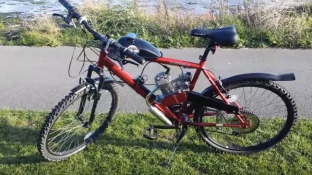 Random Fridays: Push Bike Engine Mountain Bike