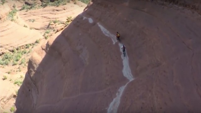 Monday Motivation: Terrifying MTB Trail Ride With Aaron Chase And A GPS-Tracking Drone