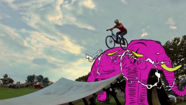 Kenny Belaey and Tom Oehler Session Bizarre MTB Trials Playground