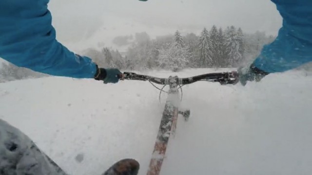 Mountain Bike Is The New Ski // Kilian Bron