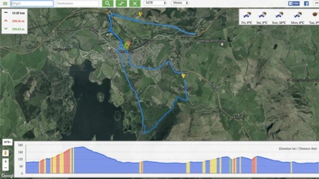 BikeRoll - Free Bike Route Planning Site