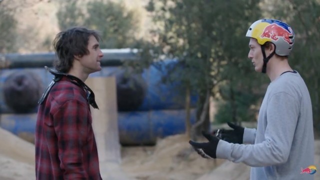 McCaul Meets Freeride Mountain Biker Thomas Genon.