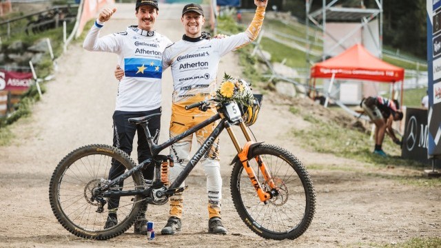 Andreas Kolb and Charlie Hatton sign up for three more years with Continental Atherton Race team