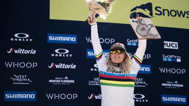 UCI DH World Cup: Höll grabs third in Showshoe to claim overall downhill title