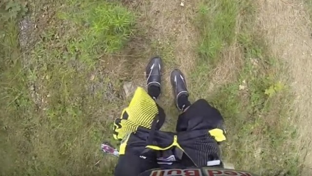 #WipeoutWednesdays: Gee Atherton's Mt St Anne Crash 2013 - Captured On Go Pro