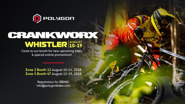 Polygon Bikes: 2018 Crankworx Whistler Invitation