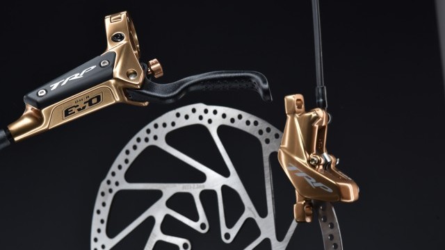 Need More Bling In Your Life? Try TRP And Their New Gold Edition DH-R Evo Brakes