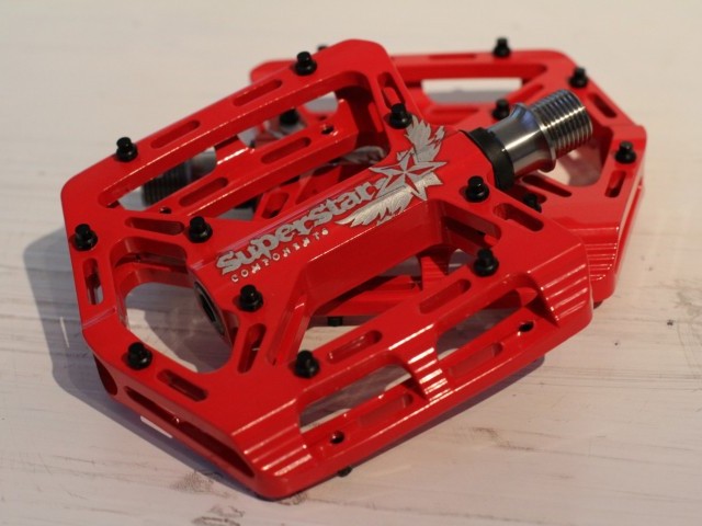 Superstar Components Ultra Mag CNC Ti Axle Pedals  2012