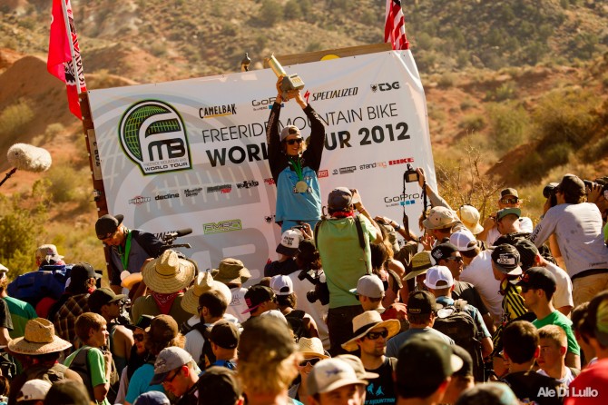 Brandon Semenuk won the 2012 FMB World Tour overall.