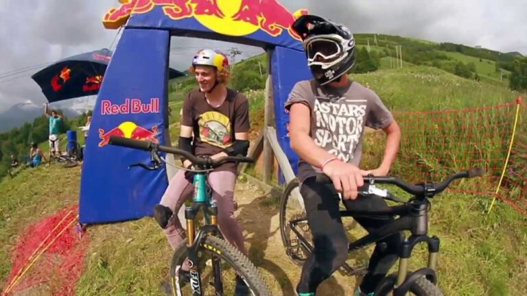 Crankworx Les 2 Alpes - Thomas Genon und Anton Thelander