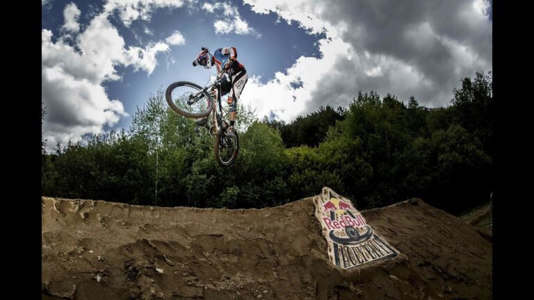 Downhill enduro bike race in Spain - Red Bull Holy Bike 2014