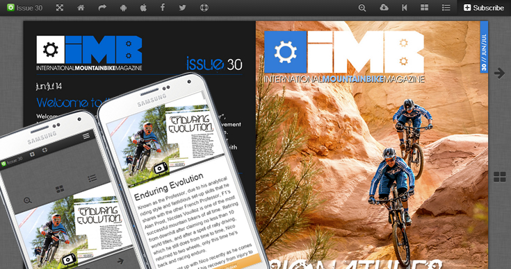 New Magazine Template and Mobile App
