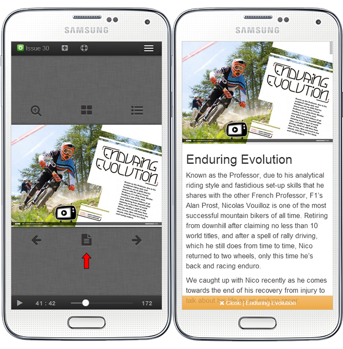 Enjoy mobile friendly articles by clicking on the read icon.