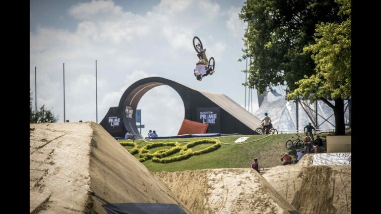 Big air freestyle mountain biking - Swatch Prime Line 2014 