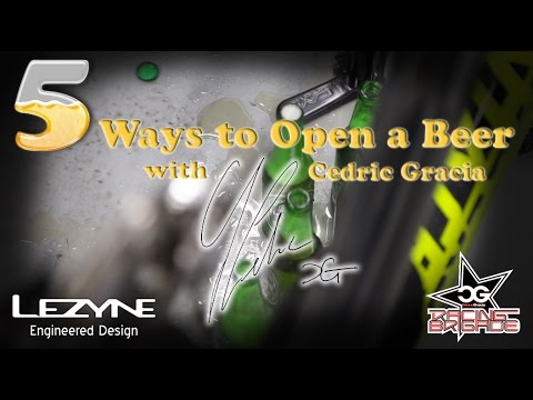 5 Ways to Open a Beer with Cedric Gracia
