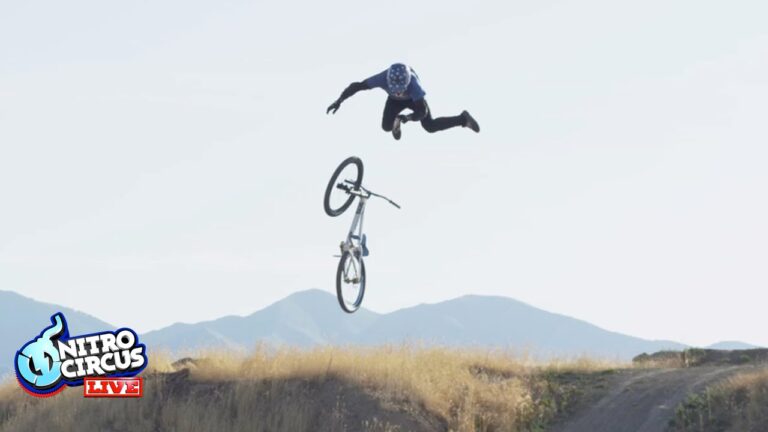 First Triple Backflip On A Mountain Bike | Pastrana's Action Figures | Nitro Circus Exclusive 