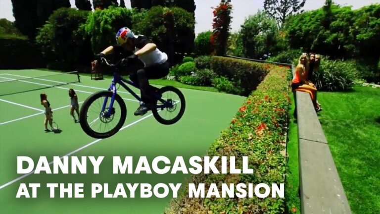 Danny MacAskill at Playboy Mansion