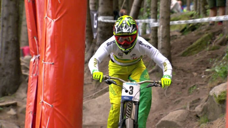 2014 UCI MTB&Trials WCHs - DHI Elite Men Action Clip