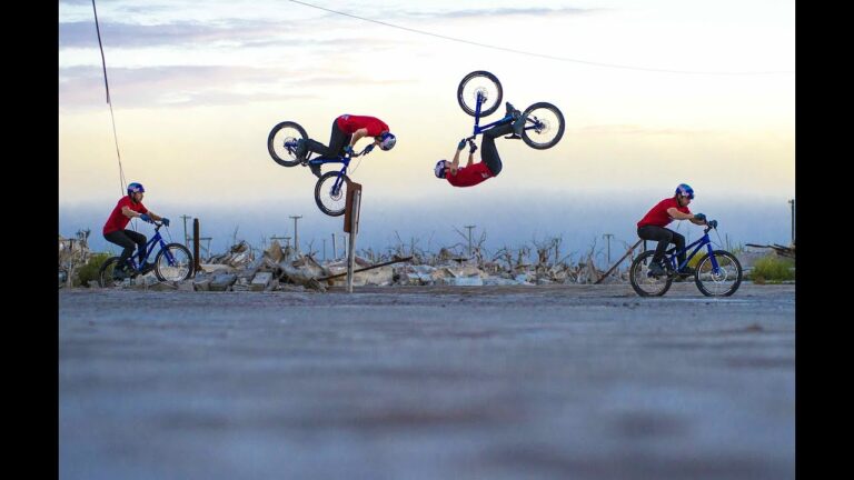 Danny MacAskill lands First-Ever Bump-Front Flip - Behind the Scenes of Epecuén