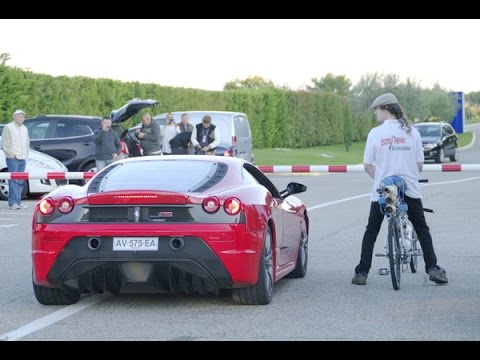  François Gissy Bicycle World Record 207 MPH 333 KM/H