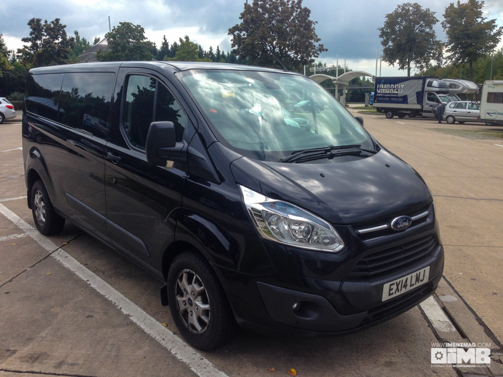 Half way back from Austria, the #FordTransitCustom enjoyed the Autobahn's in Germany!