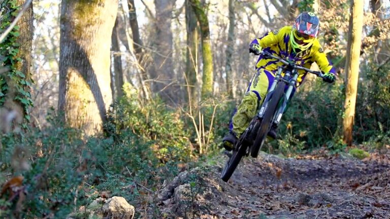 Winter Glow Mountain Bike Session | Nathan Forget