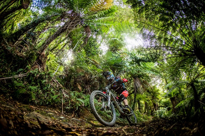Santacruz NZ Enduro MTB Stage race. Day 2 Nydia Bay Track 4 stages.