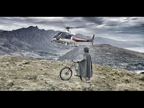 The Hobbit Heli Mountain Biking In New Zealand - 4K (Ultra HD)