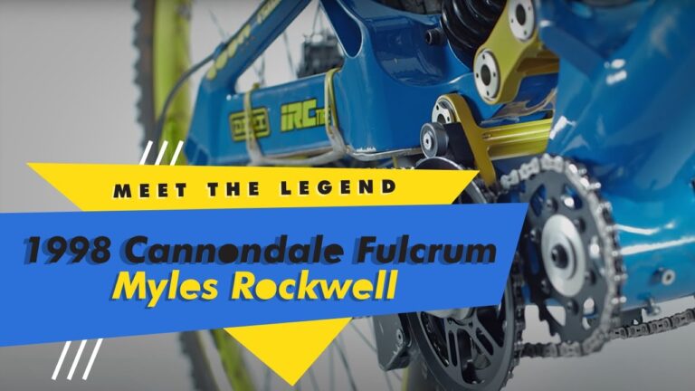 TPC Museum Series #4: Myles Rockwell's 1998 Cannondale Fulcrum