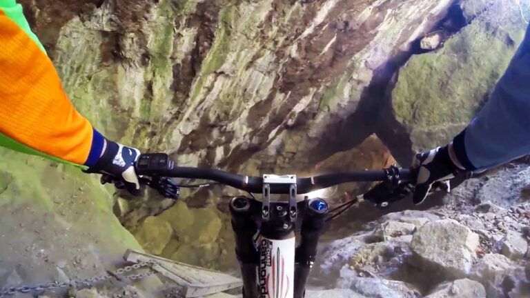Downhill MTB Through An Abandoned Mine - Through My Eyes W/ Aaron Chase