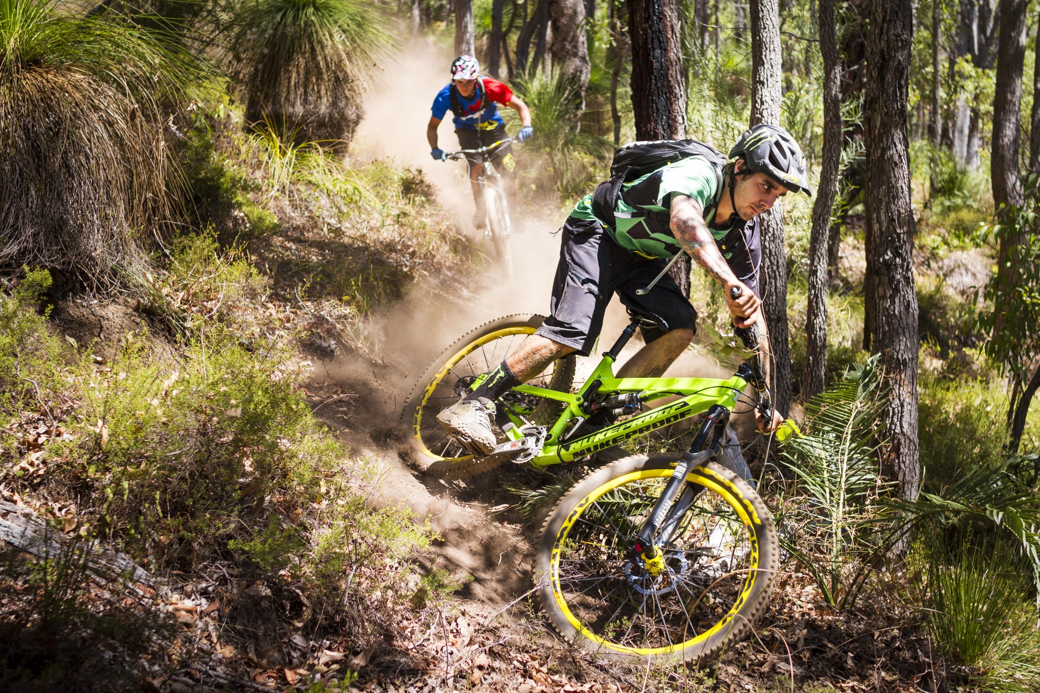 Sam Hill and Mike Jones Rip their Nukeproof Mega AM's