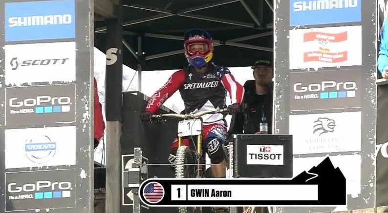 Aaron Gwin's Chainless Run - Leogang 2015