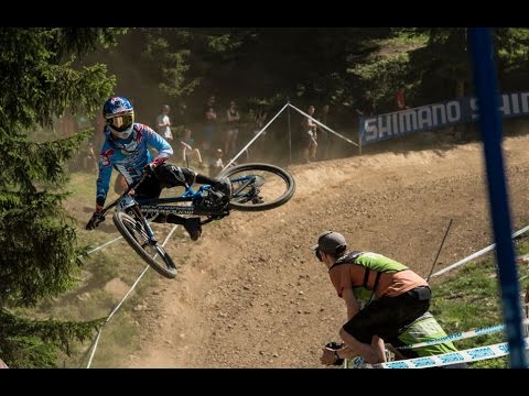 UCI DH World Cup 2015 Presented by Shimano: Lenzerheide (SUI) / Action Clip